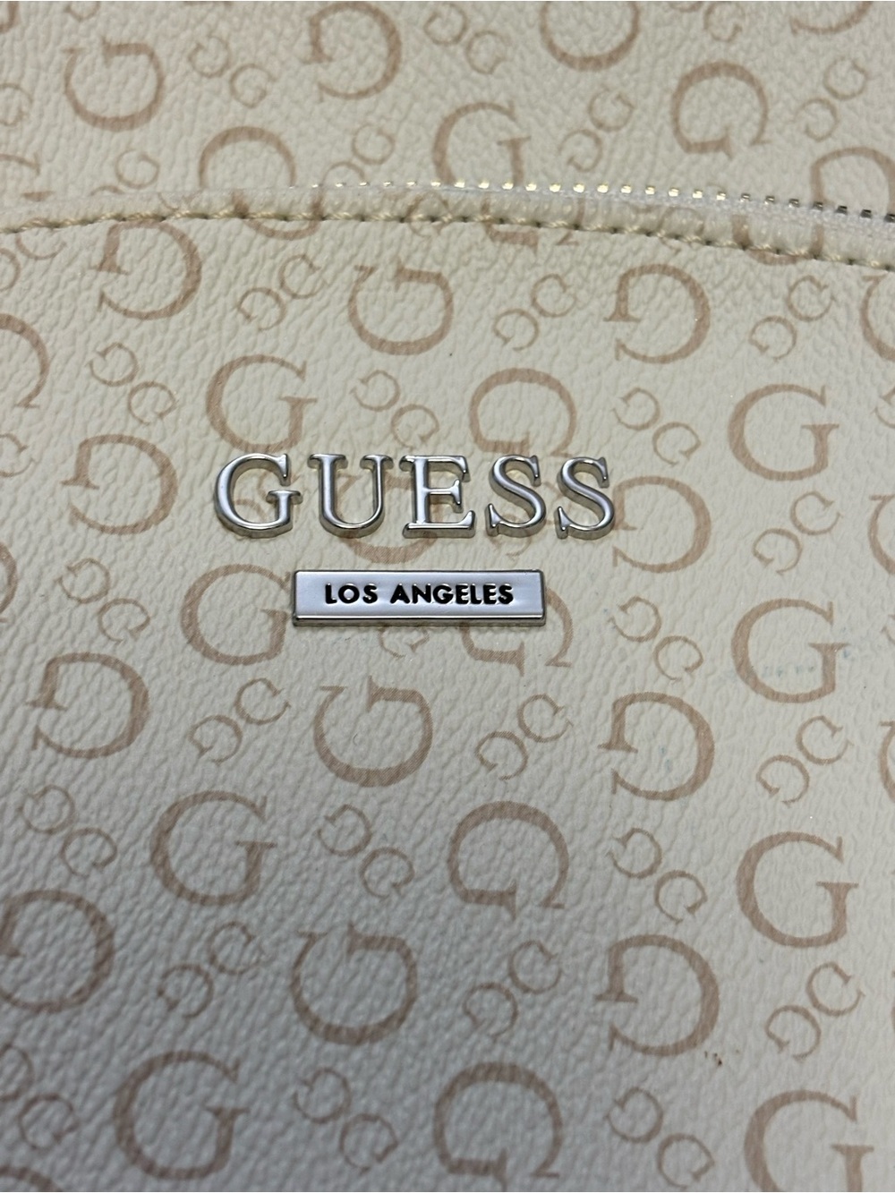 GUESS Manhattan Monogram Mini Backpack - Picture 2 of 11